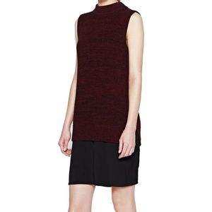 NWT French Connection Red Mock-Neck Sweater Dress